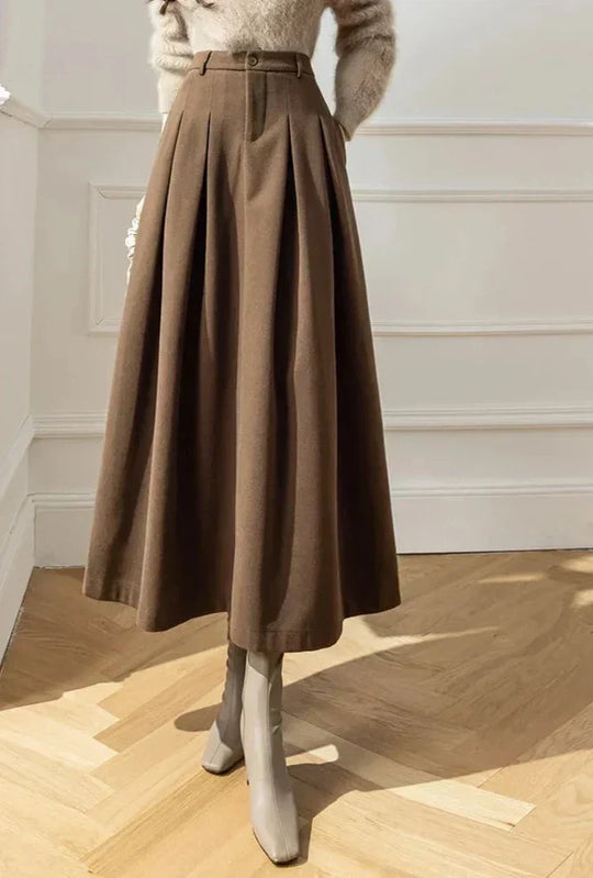 Athene | Eleganter Faltenrock für Damen