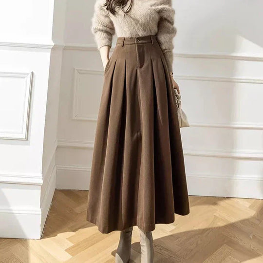 Athene | Eleganter Faltenrock für Damen