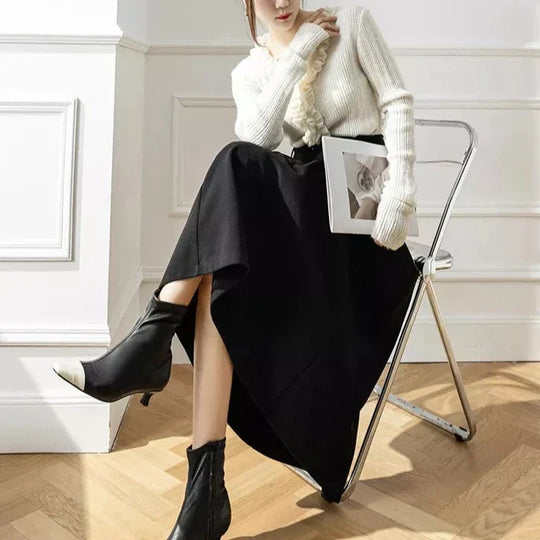 Athene | Eleganter Faltenrock für Damen