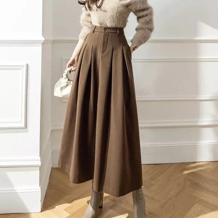 Athene | Eleganter Faltenrock für Damen
