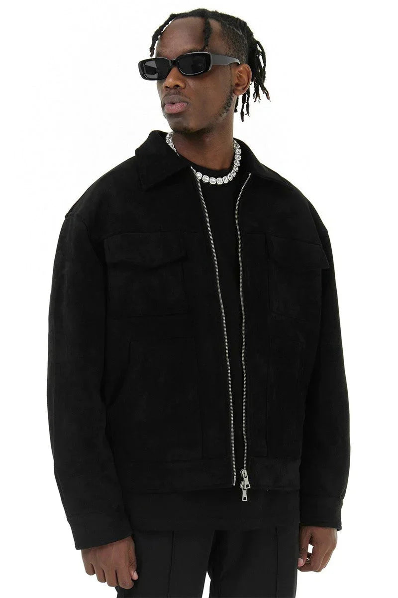 Athenius | Klassische PU-Lederjacke für Herren