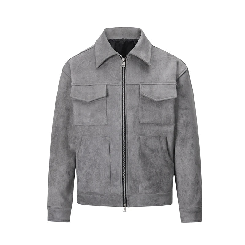 Athenius | Klassische PU-Lederjacke für Herren