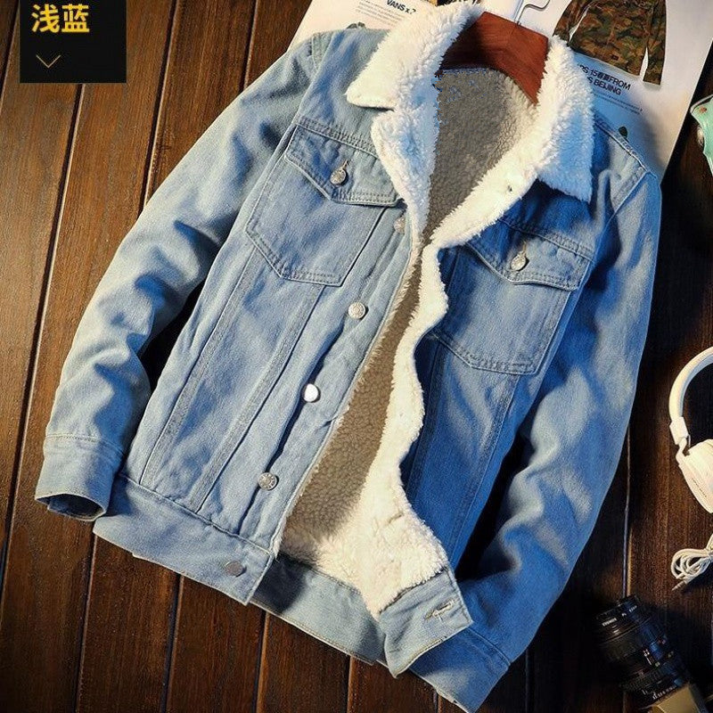 Atilla | Warm gefütterte Denim-Jacke für Herren