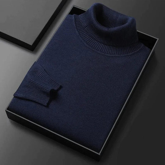 Aubert | Weicher Strick-Turtleneck für Herren