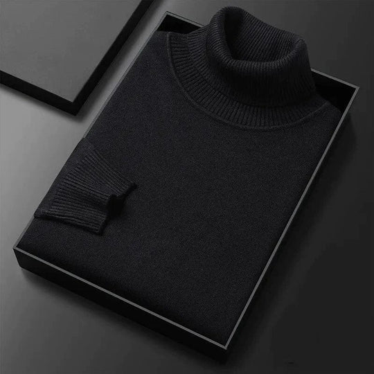Aubert | Weicher Strick-Turtleneck für Herren
