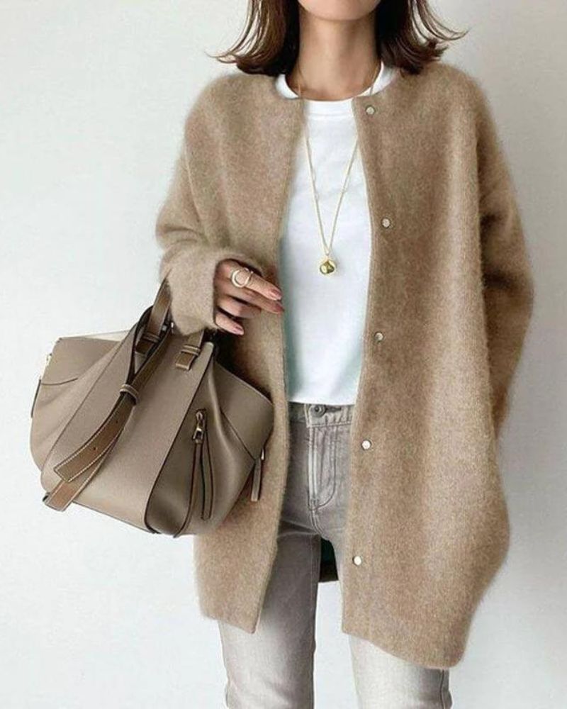 Augusta | Gemütlicher Strickcardigan für Damen