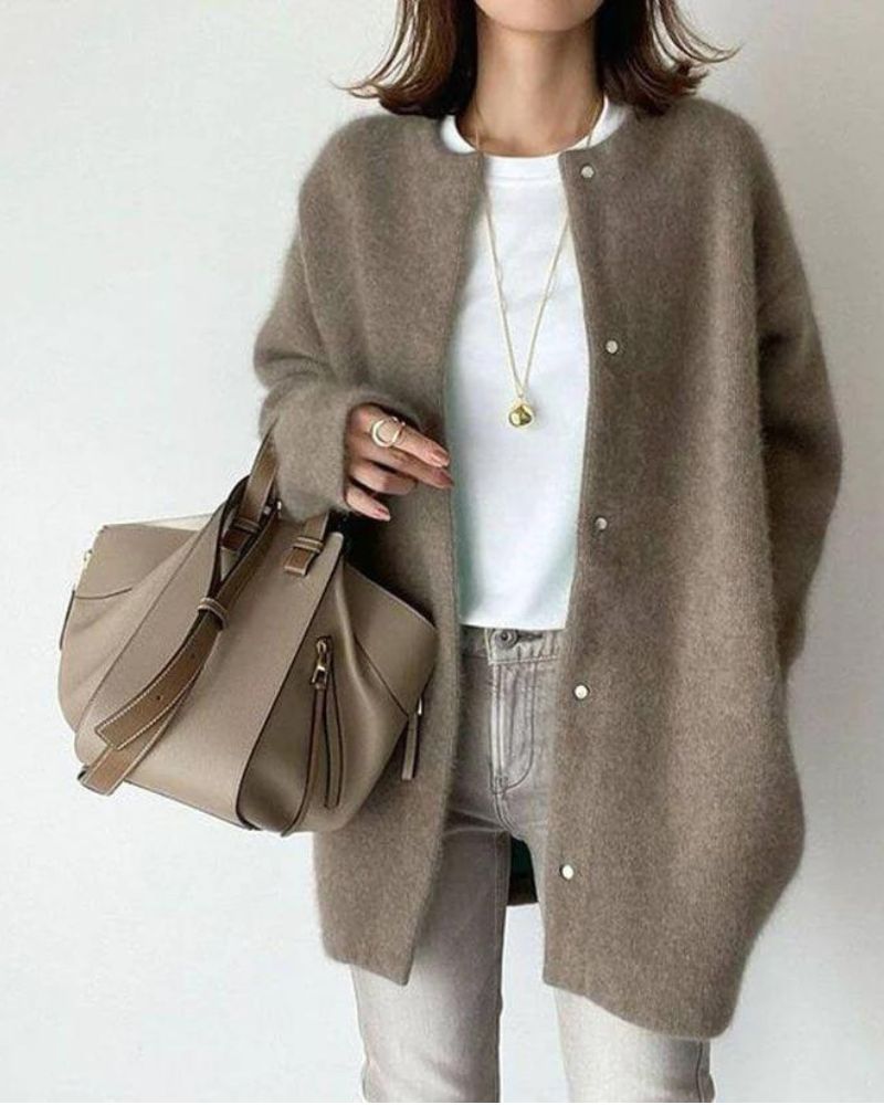 Augusta | Gemütlicher Strickcardigan für Damen