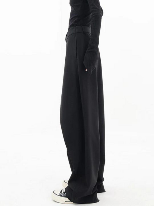 Aurélie | Asymmetrische Weitbein-Hose für Damen