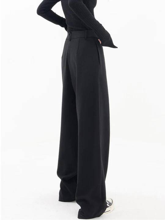 Aurélie | Asymmetrische Weitbein-Hose für Damen