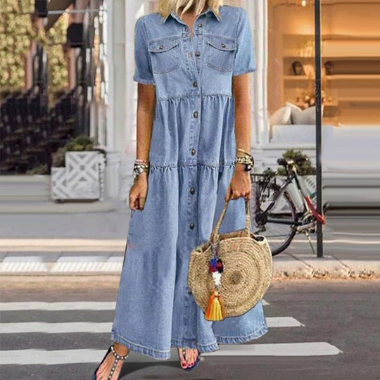 Aurora | Lässiges Jeanskleid für Damen