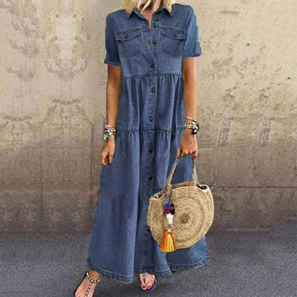 Aurora | Lässiges Jeanskleid für Damen
