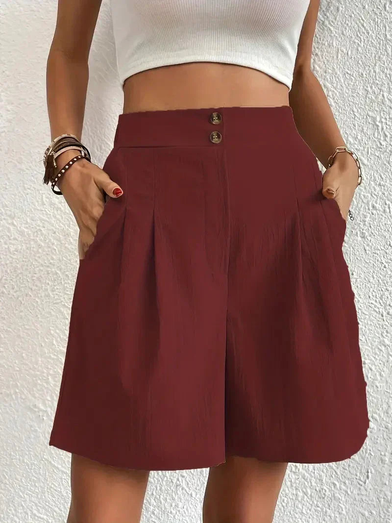 Azalea | Hochtaillierte Shorts für Damen