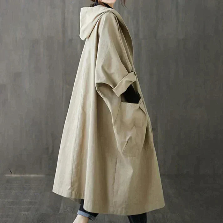Babette | Winddichter Oversized Trenchcoat für Damen