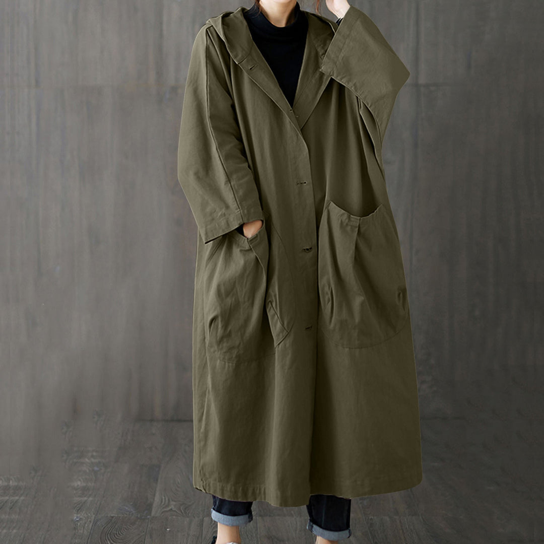 Babette | Winddichter Oversized Trenchcoat für Damen