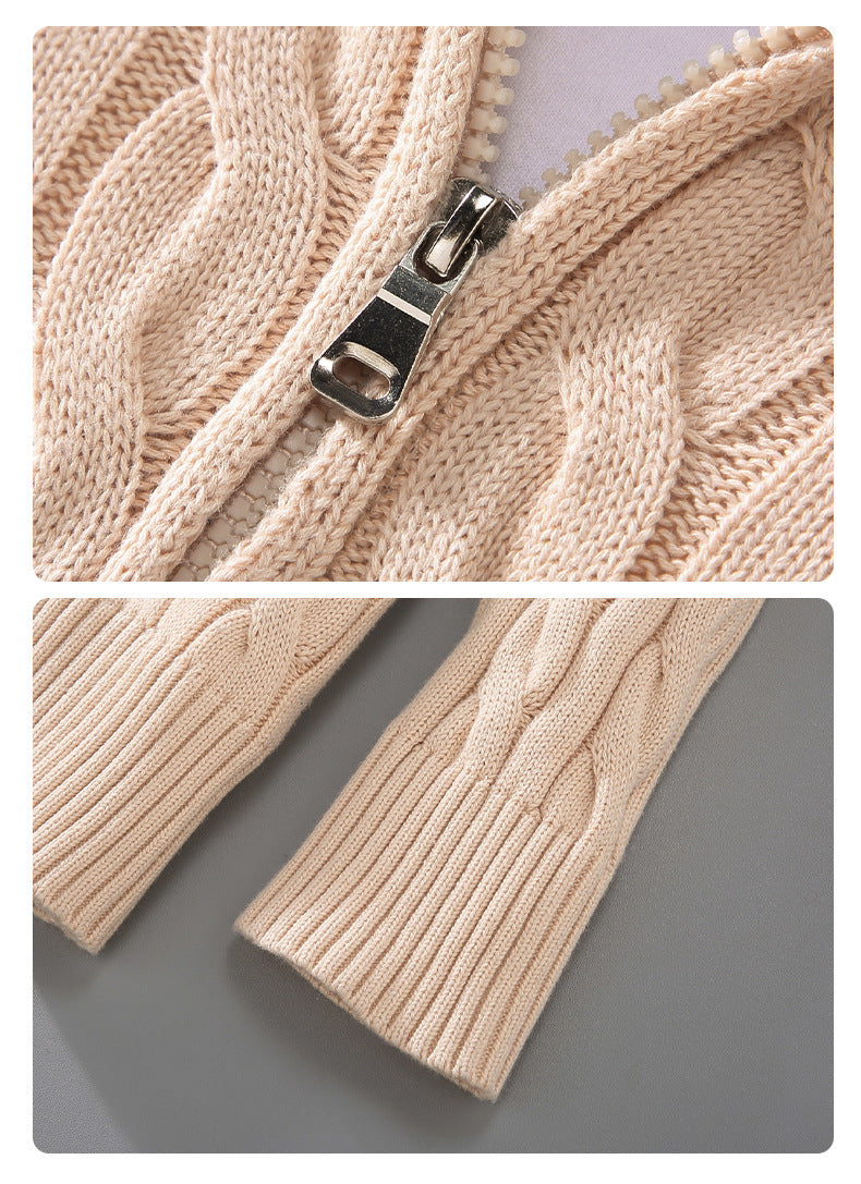 Babylonia | Kuscheliger Herbst-Zip-Pullover für Herren