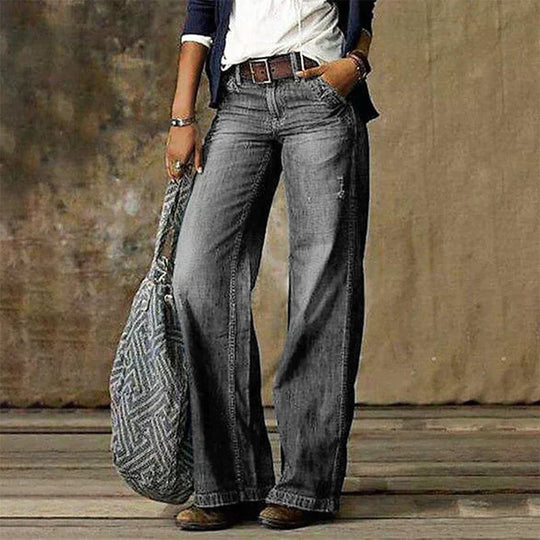 Baggy Hosen im Retro-Stil für Damen