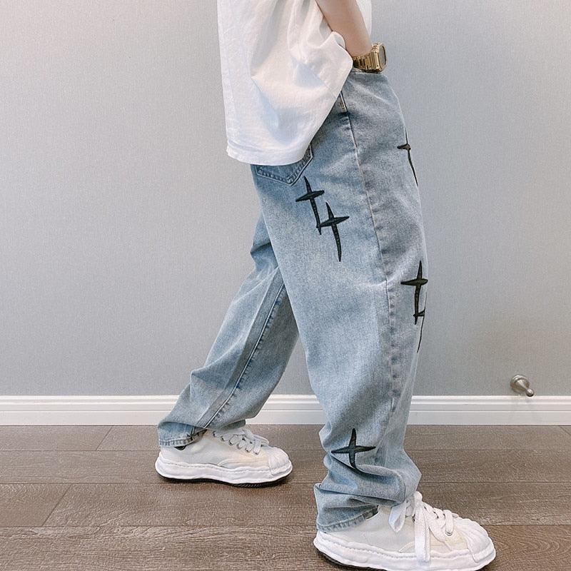 Baggy Jeans Denim mit Urban Style für Herren