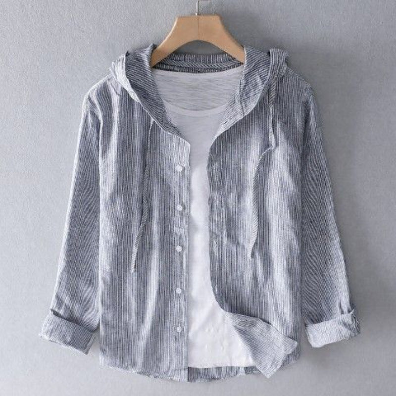 Balthild | Weiches Kapuzen-Shirt für Herren