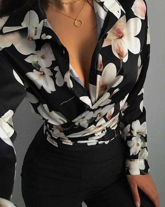 Bambergia | Trendige Bedruckte Bluse für Damen