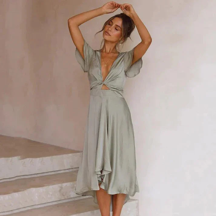 Barbette | Anmutiges langes Kleid für Damen