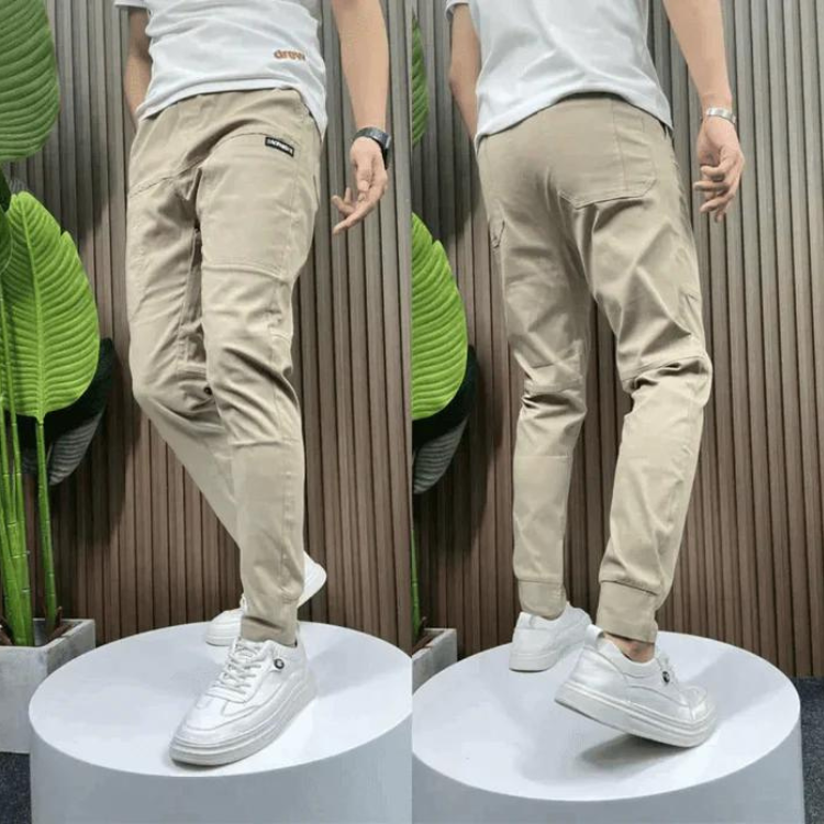 Bartel | Trendige Skinny Cargo-Hose für Herren