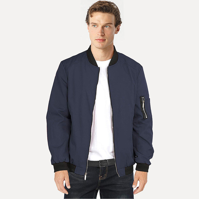 Bartlas | Klassische Bomberjacke mit Reißverschluss für Herren