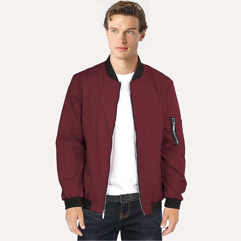 Bartlas | Klassische Bomberjacke mit Reißverschluss für Herren