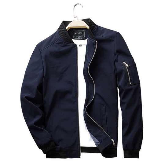 Bartlas | Klassische Bomberjacke mit Reißverschluss für Herren