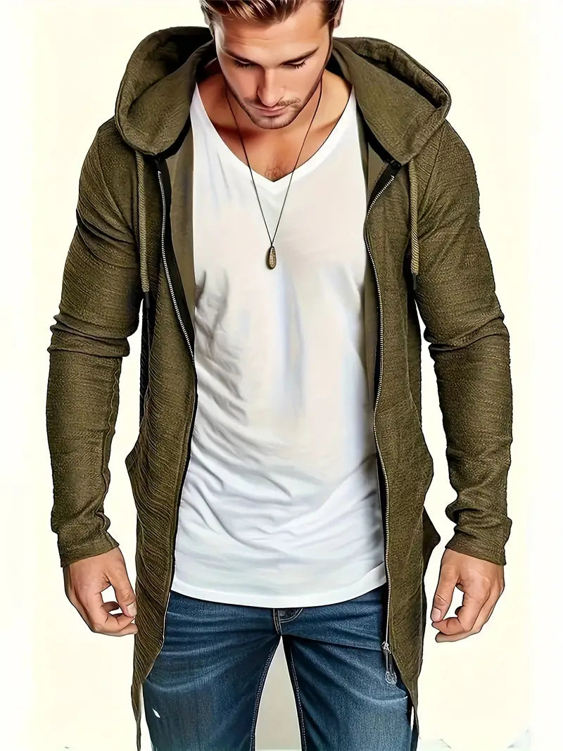 Bartlum | Jacke mit Reißverschluss und Kordelzug für Herren