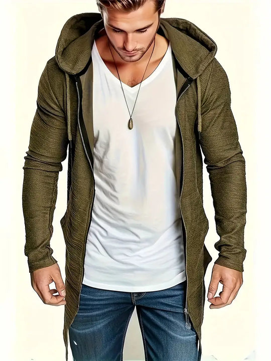 Bartlum | Jacke mit Reißverschluss und Kordelzug für Herren