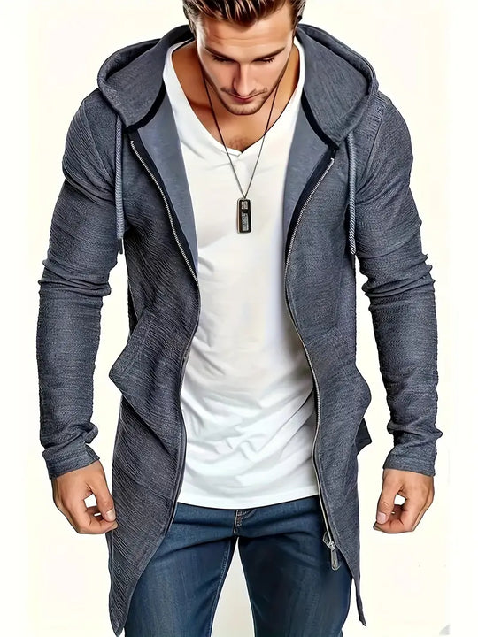 Bartlum | Jacke mit Reißverschluss und Kordelzug für Herren