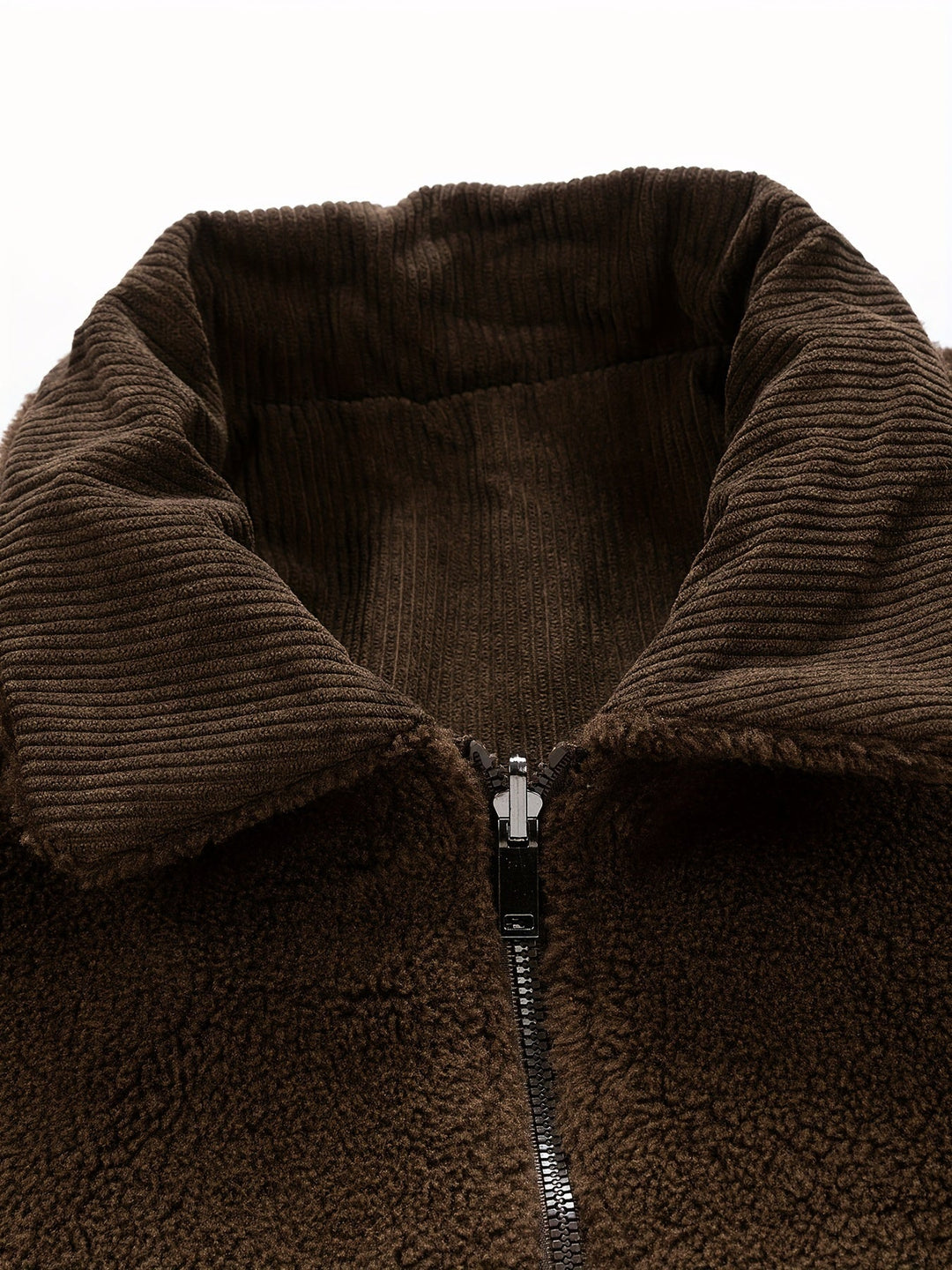 Bartomole | Warme gestreifte Cordjacke für Herren