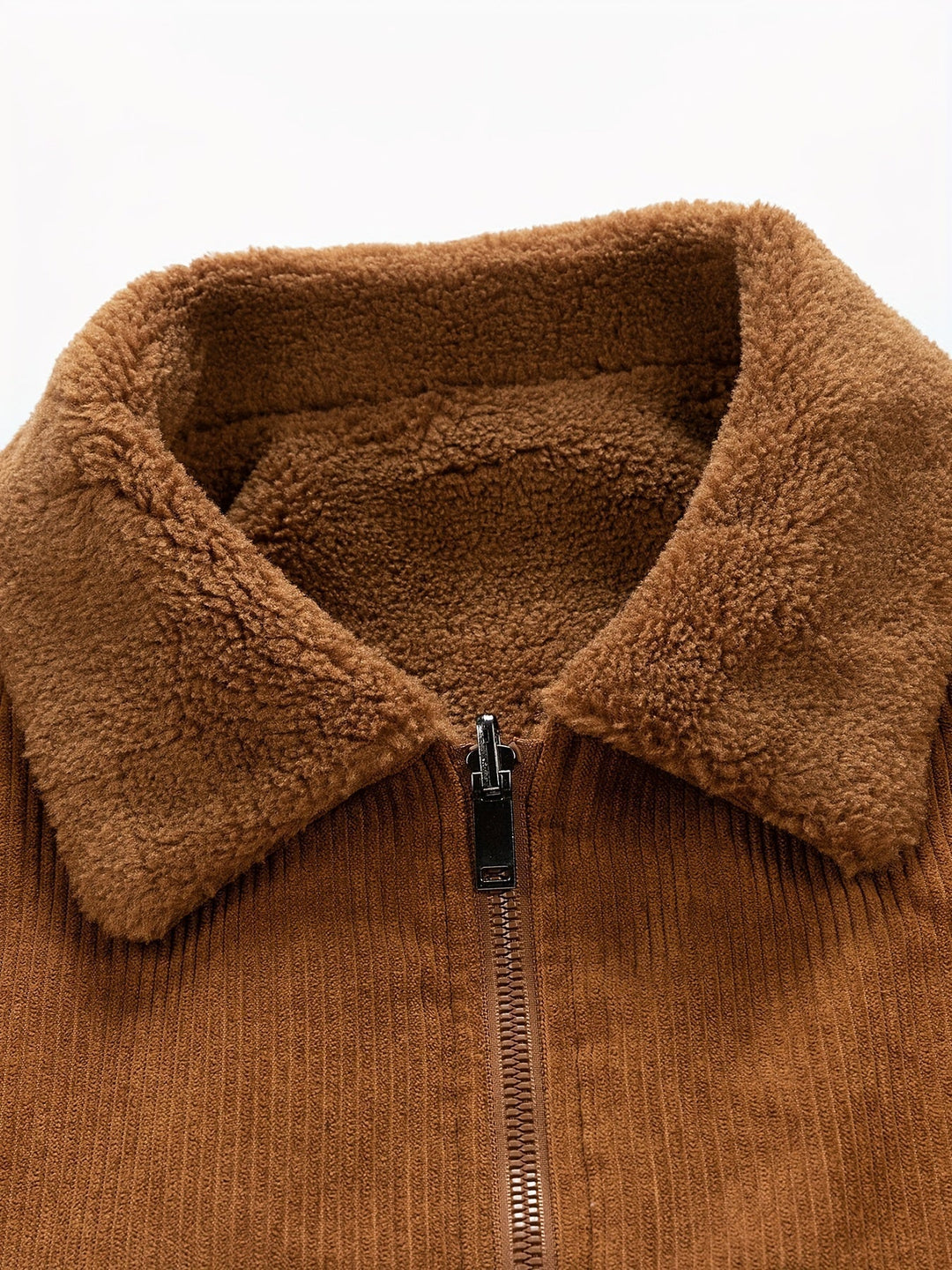 Bartomole | Warme gestreifte Cordjacke für Herren