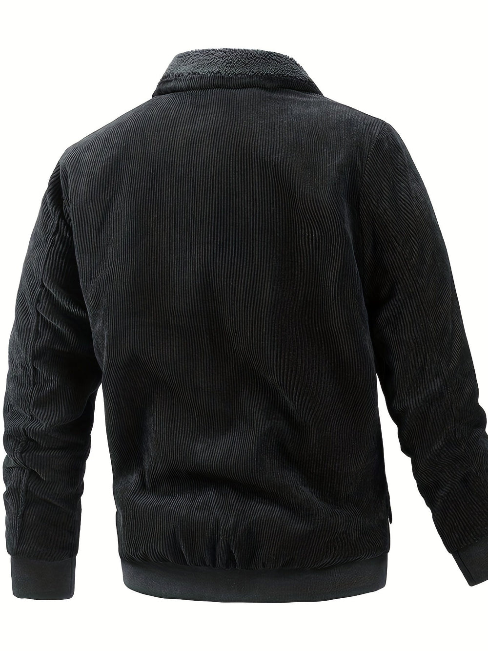 Bartomole | Warme gestreifte Cordjacke für Herren