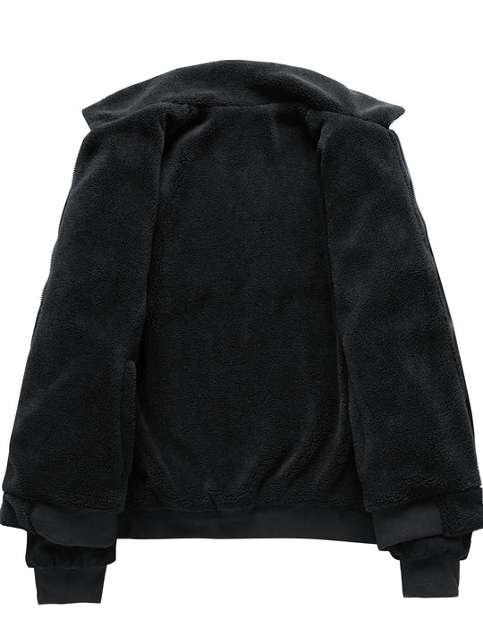 Bartomole | Warme gestreifte Cordjacke für Herren