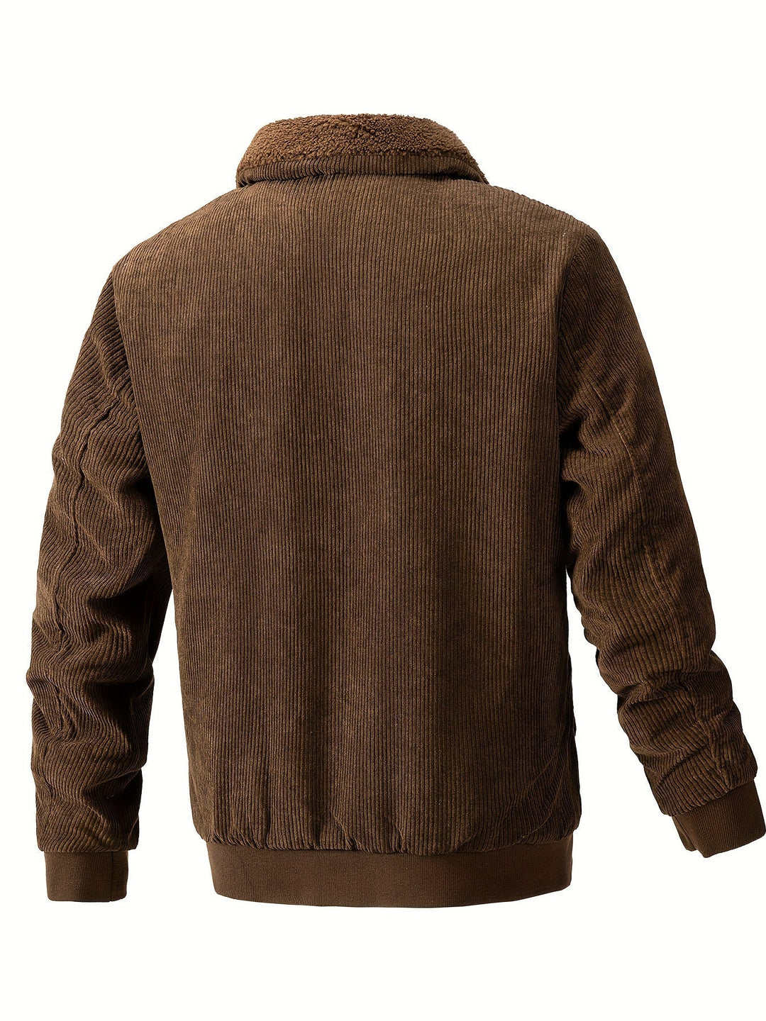 Bartomole | Warme gestreifte Cordjacke für Herren