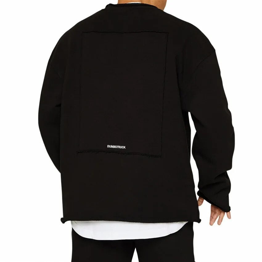 Basic Pullover Sweatshirt Baumwollemix für Herren