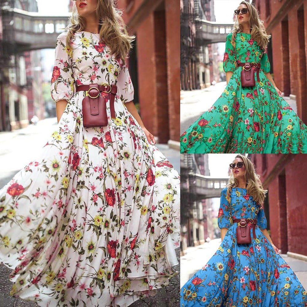 Basilia | Klassisches A-Linien-Kleid für Damen