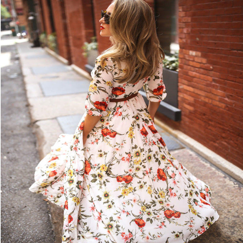 Basilia | Klassisches A-Linien-Kleid für Damen