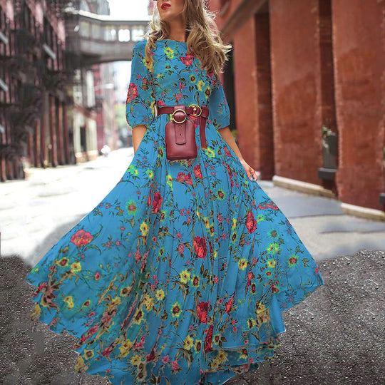 Basilia | Klassisches A-Linien-Kleid für Damen