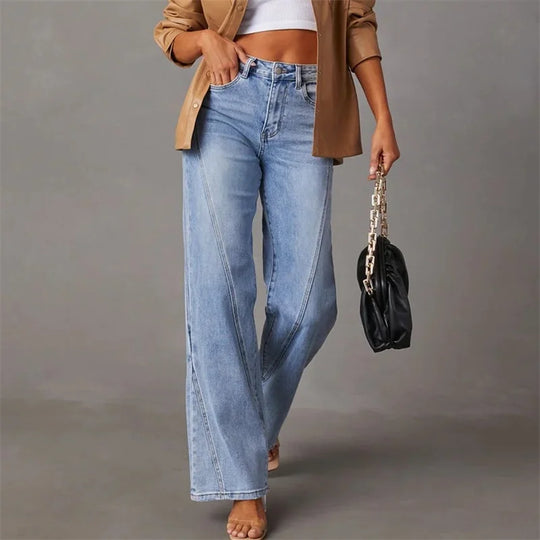 Belise | High-Waist-Jeans mit geradem Bein für Damen