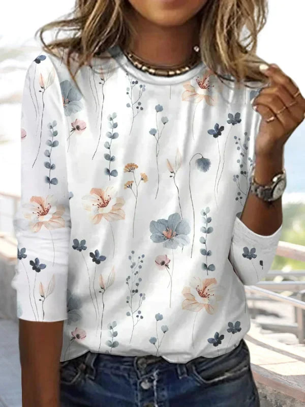 Bella | Lässiges Crewneck-Shirt für Damen
