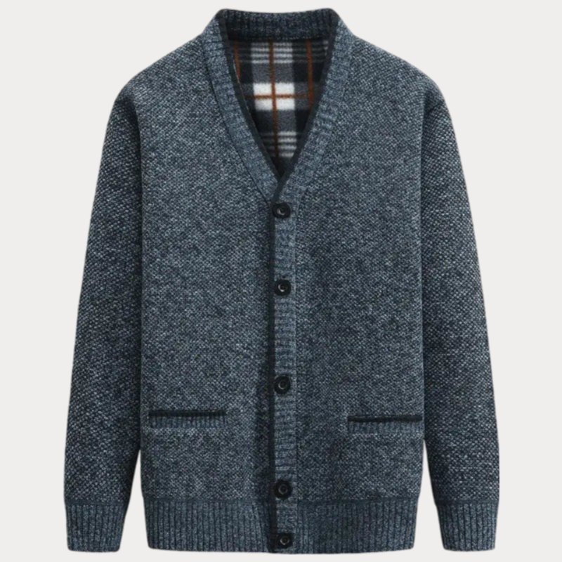 Benak | V-Ausschnitt Strickjacke für Herren