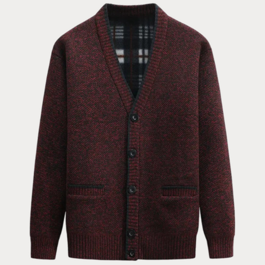 Benak | V-Ausschnitt Strickjacke für Herren
