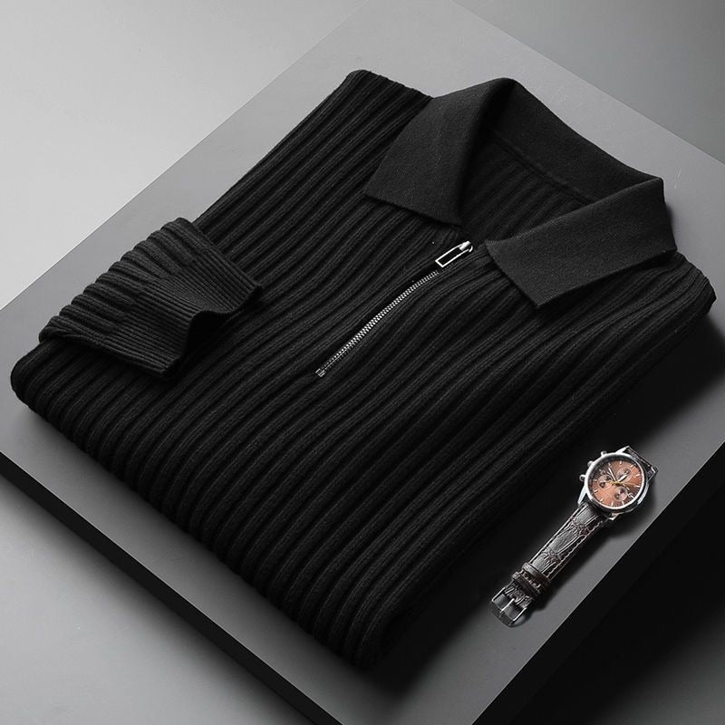 Bendicht | Polo-Pullover mit Reißverschluss für Herren