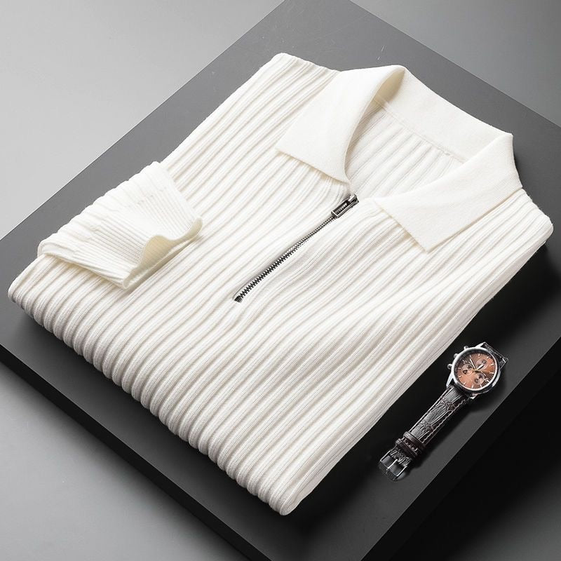 Bendicht | Polo-Pullover mit Reißverschluss für Herren