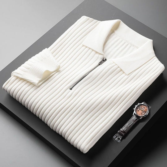 Bendicht | Polo-Pullover mit Reißverschluss für Herren