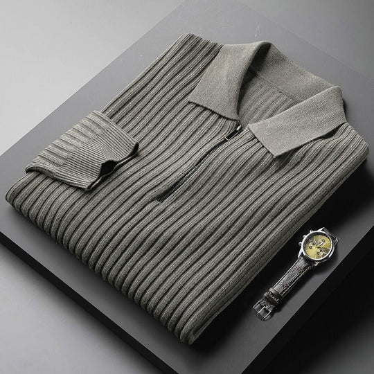 Bendicht | Polo-Pullover mit Reißverschluss für Herren