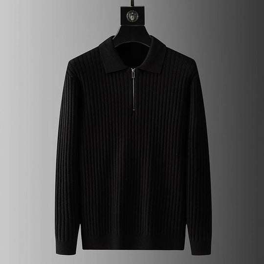 Bendicht | Polo-Pullover mit Reißverschluss für Herren