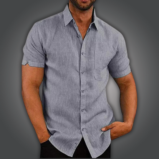 Benedictus | Poloshirt mit Knöpfen für Herren